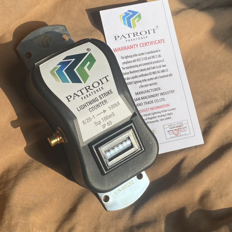 Đếm sét Patroit, hiện thị số lần sét đánh chuẩn nhất