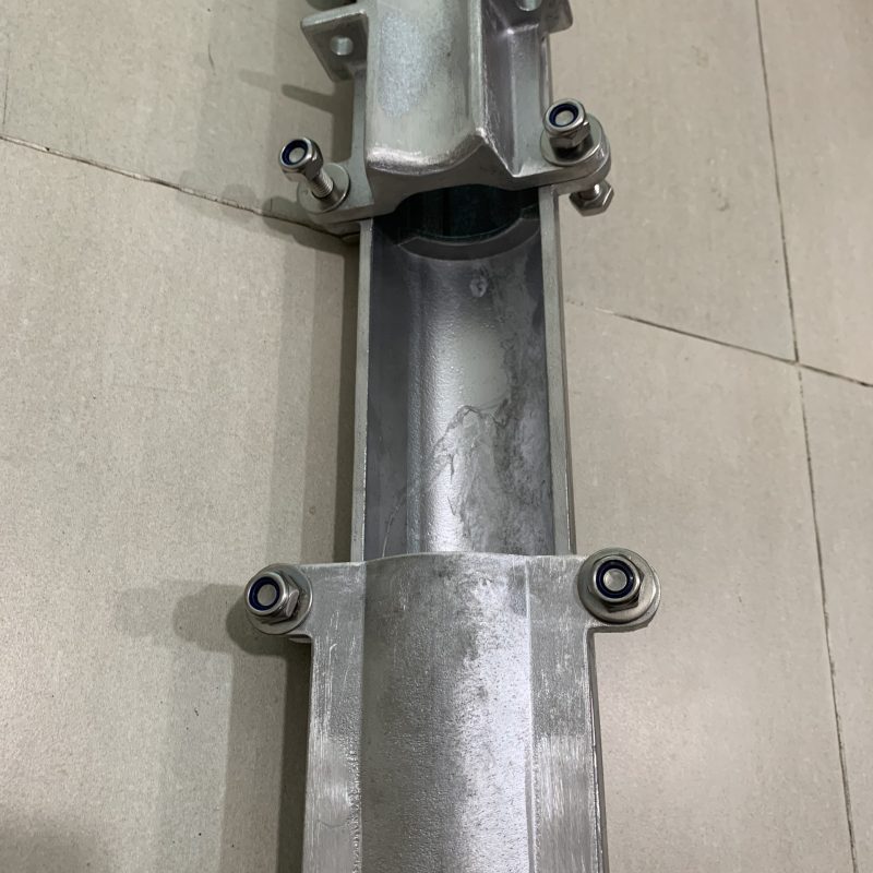 Khớp nối ống sợi thủy tinh, liên kết giữ trụ đở kim và ống sợi thủy tinh