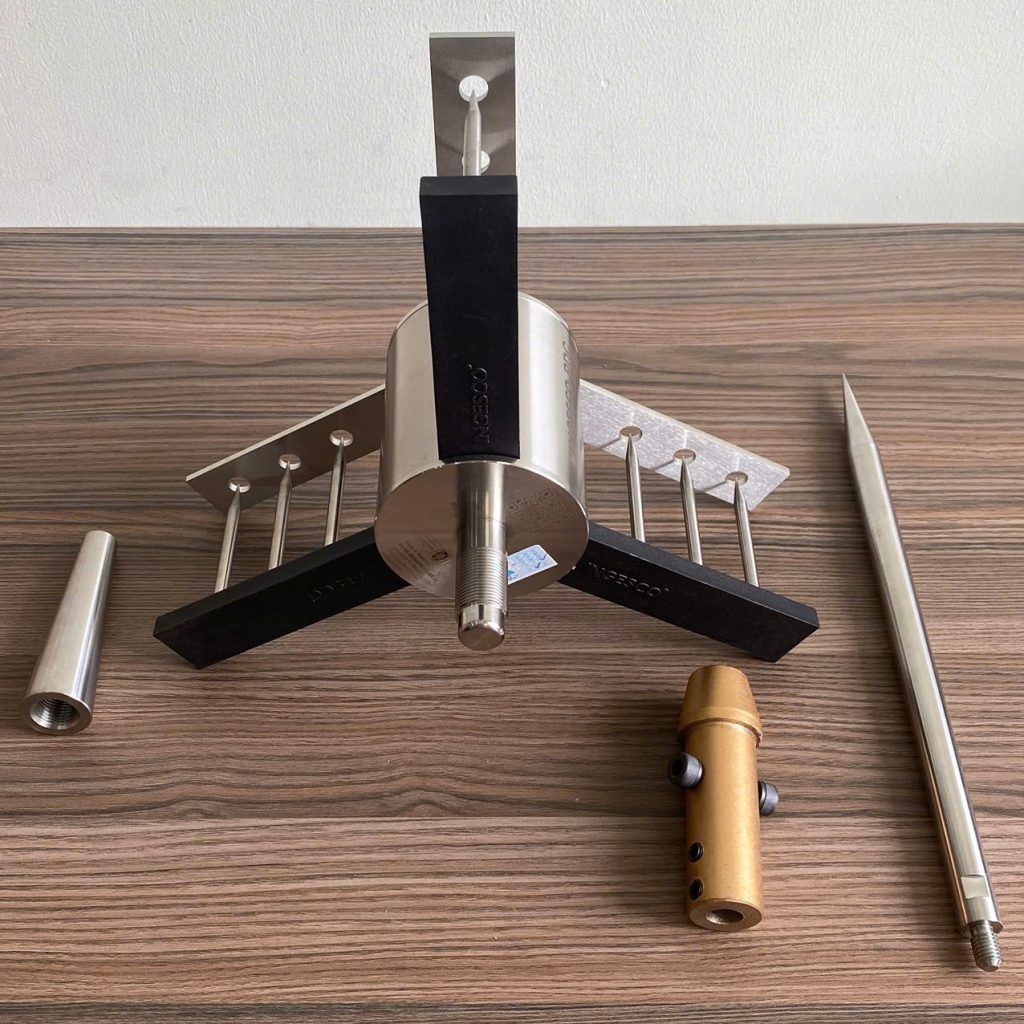 Kim thu sét ingesco pdc 3.3, khớp nối đồng