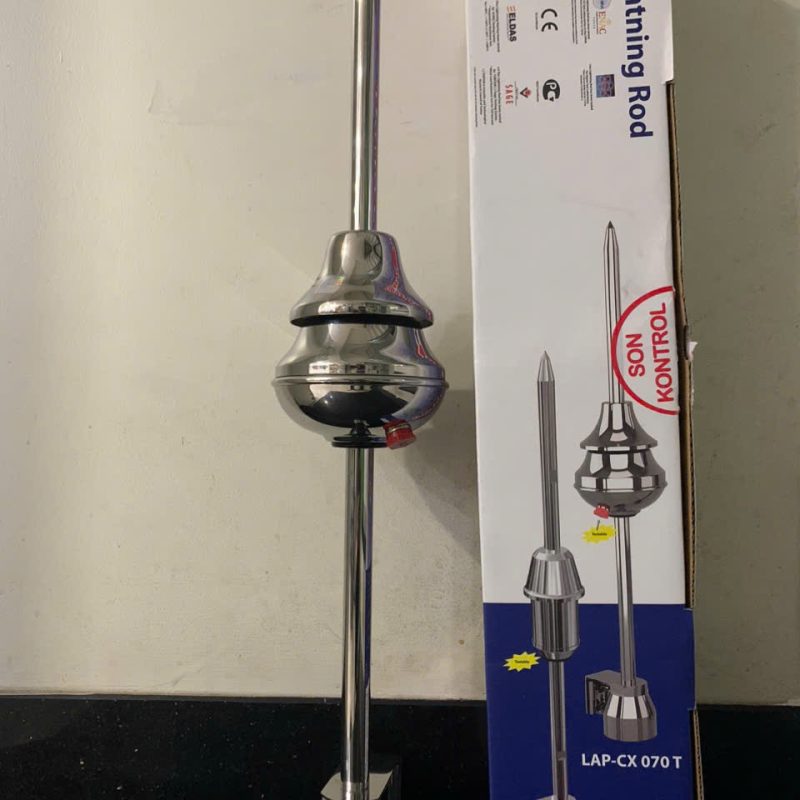 Kim thu sét Liva cx-070t, ren khớp nối cách điện