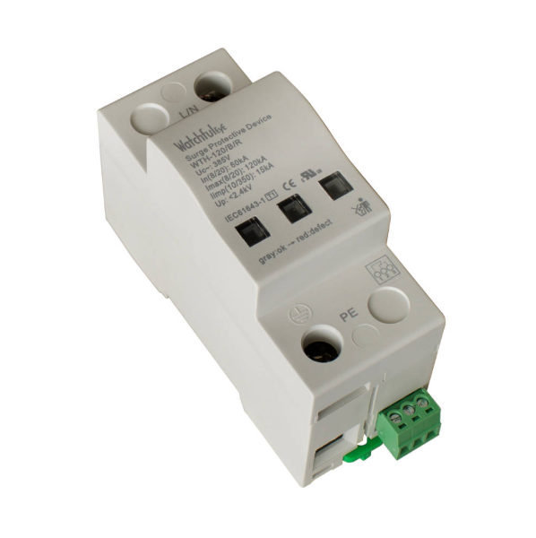 Thiết bị cắt sét 1 Pha WTH-165/B/1P – Giải pháp bảo vệ an toàn và mạnh mẽ cho hệ thống điệ