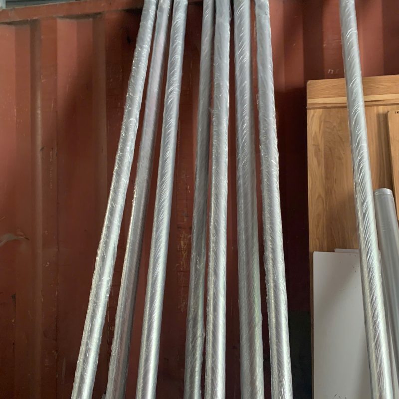 Trụ đở kim thu sét D60, kèm chân đế 200x200mm